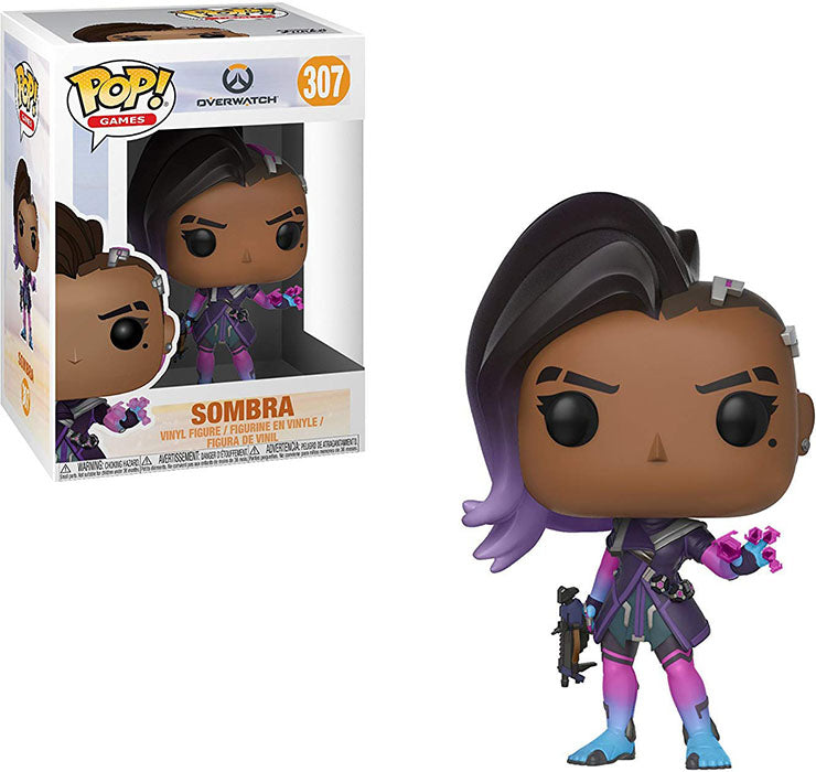 Pop Games 3.75 Inch Action Figure Overwatch - Sombra #307 (Sub-Standard Packaging)