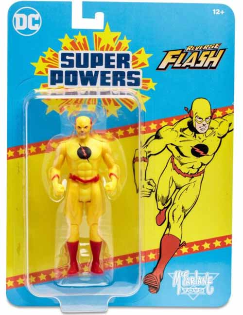 DC Super Powers 4 Inch Action Figure Wave 5 Exclusive - Reverse Flash (Sub-Standard Packaging)
