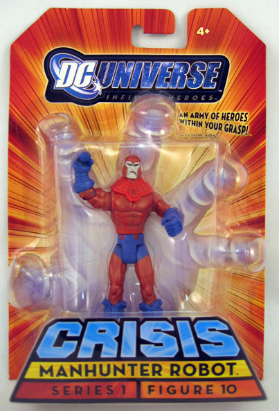 DC Universe Infinite Heroes Crisis Series 1: Manhunter Robot #10 (Sub-Standard Packaging)