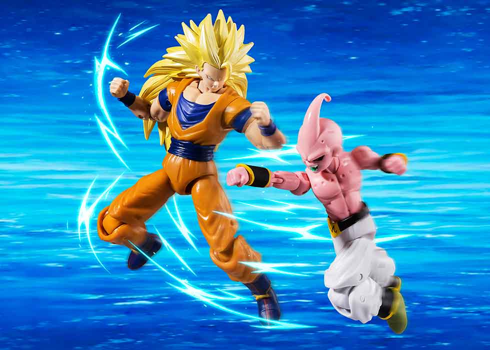 Dragonball Super 6 Inch Action Figure Dragon Starts 2-Pack - Majin Buu Final vs SS3 Goku