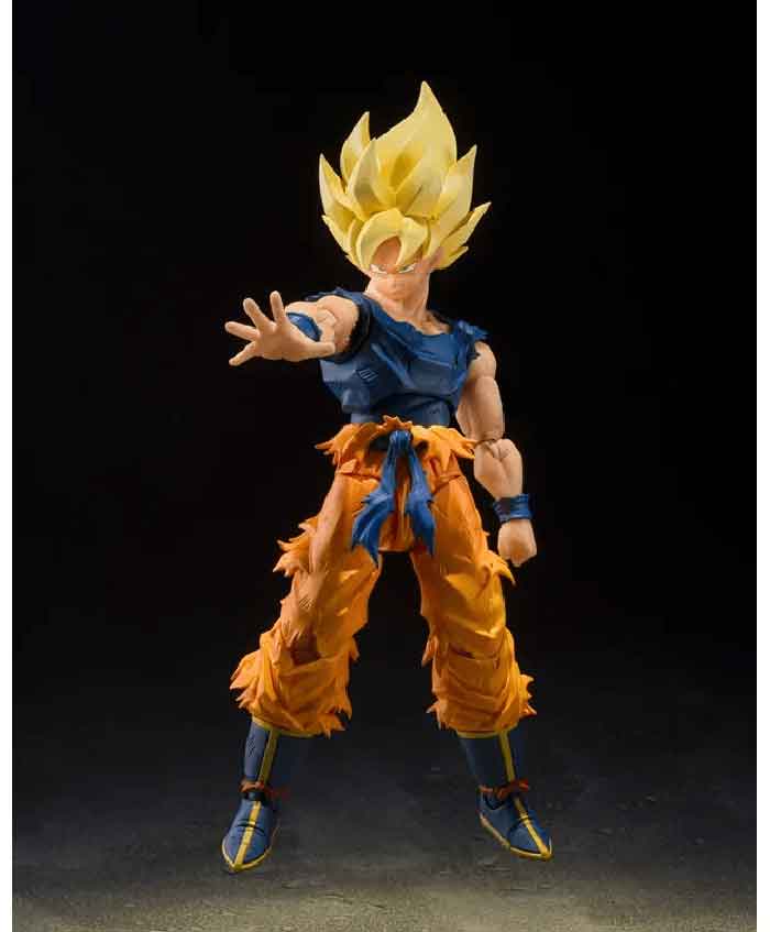 Dragonball Z 6 Inch Action Figure S.H. Figuarts Exclusive - Super Saiyan Son Goku Fighter Of Rage (Pre-Order Ships Jan. 2027)