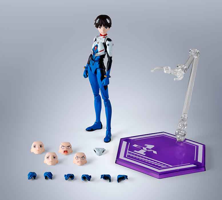 Evangelion 6 Inch Action Figure S.H. Figuarts - Shinji Ikari (Pre-Order Ships Jan. 2027)