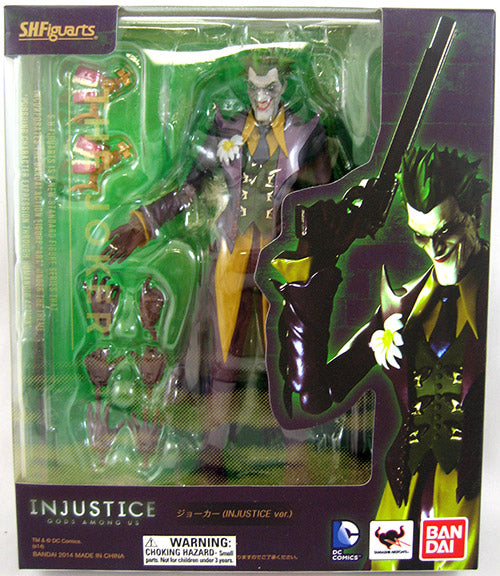 Injustice Gods Among Us 6 Inch Action Figure S.H. Figuarts Series - Joker (Shelf Wear Packaging)