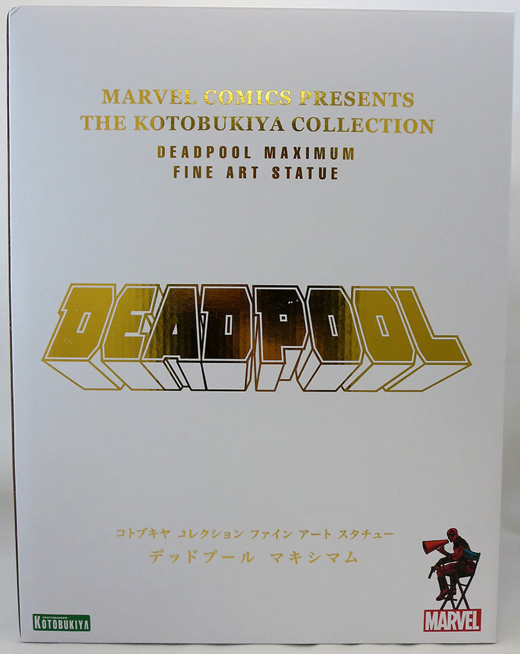Marvel Comics Presents 12 Inch Statue Figure Fine Art Statue - Maximum Deadpool