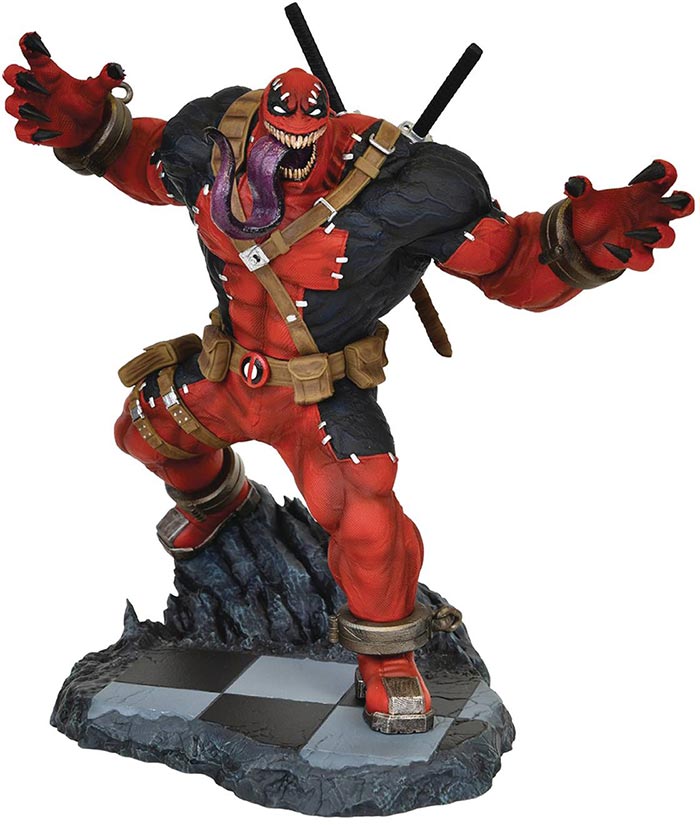 Marvel Contest Of Champions 8 Inch Statue Figure 1/10 Scale - Venompool (Shelf Wear Packaging)