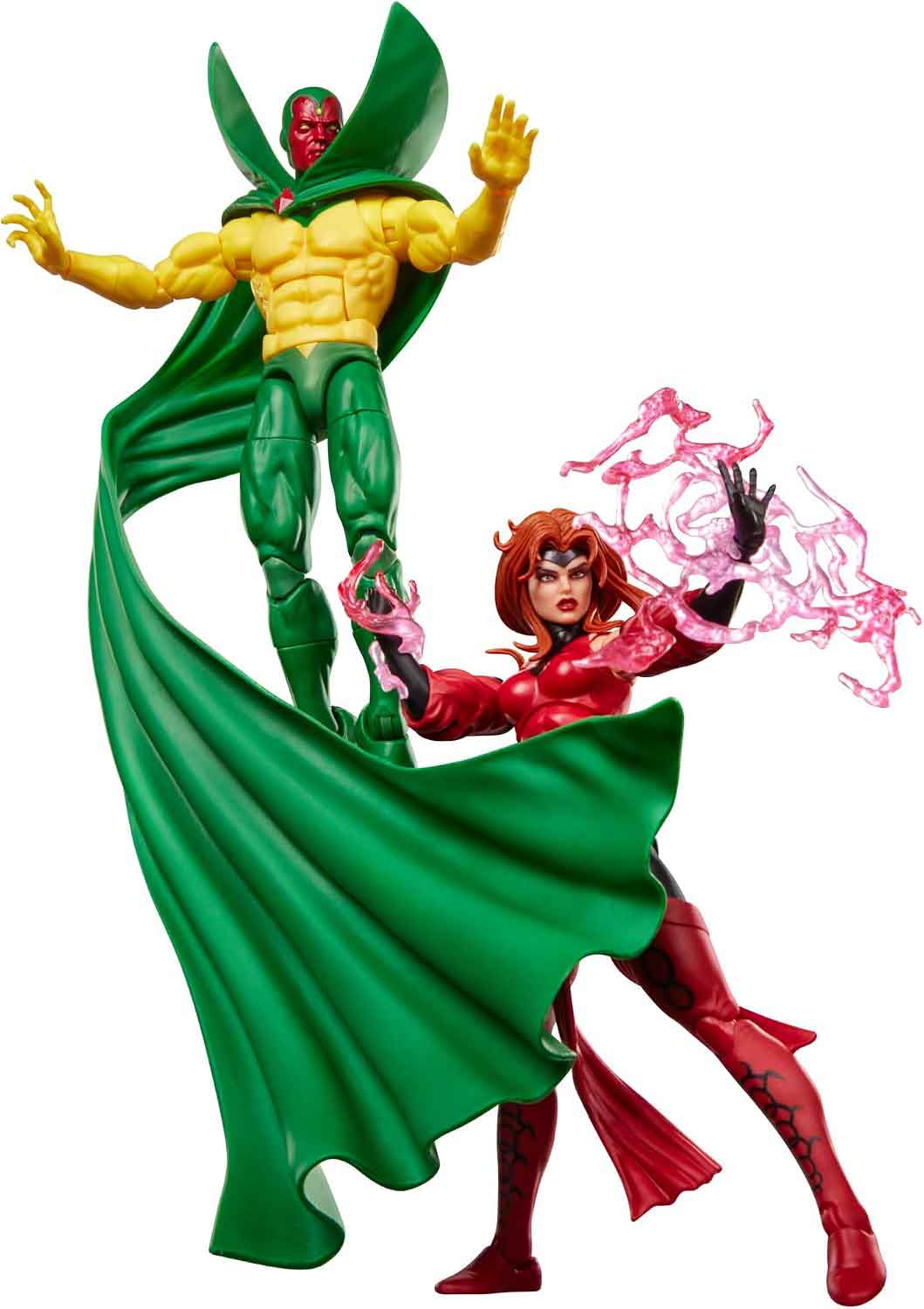 Marvel Legends Avengers 6 Inch Action Figure 2-Pack - Vision & Scarlet Witch