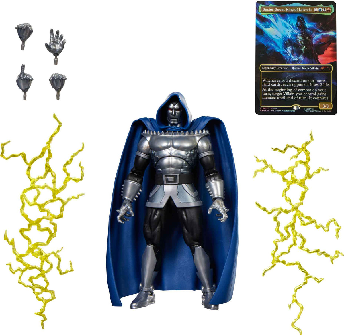 Marvel Legends Avengers 6 Inch Action Figure Magic The Gathering Wave 2 - Doctor Doom 2099 (Pre-Order Ships Oct. 2026)