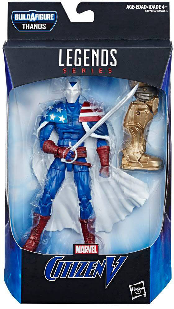 Marvel Legends Avengers 6 Inch Action Figure BAF Armored Thanos - Citizen V (Shelf Wear Packaging)