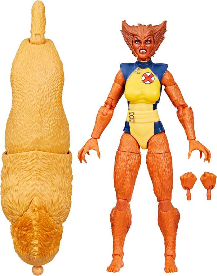 Marvel Legends 6 Inch Action Figure BAF Zabu - Wolfsbane (Sub-Standard Packaging)