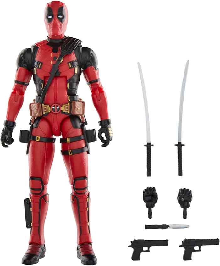 Marvel Legends Deadpool & Wolverine 6 Inch Action Figure Wave 2 - Deadpool (Sub-Standard Packaging)