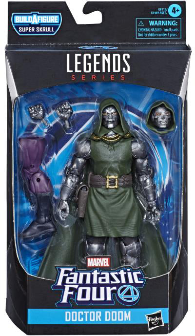 Marvel Legends Fantastic Four 6 Inch Action Figure BAF Super Skrull - Dr. Doom (Non Mint Packaging)