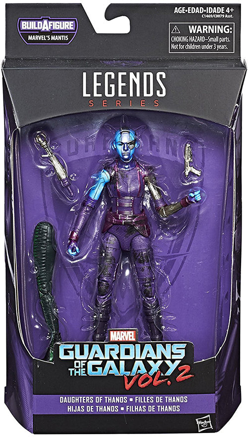 Marvel Legends Guardians Of The Galaxy Vol 2 6 Inch Action Figure BAF Mantis - Nebula (Shelf Wear Packaging)