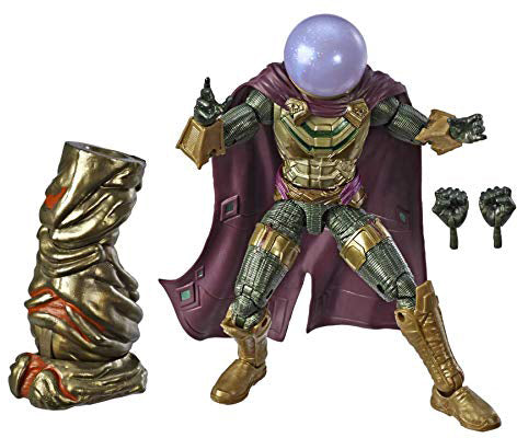 Marvel Legends Spider-Man 6 Inch Action Figure BAF Molten Man - Mysterio Far From Home (Shelf Wear Packaging)