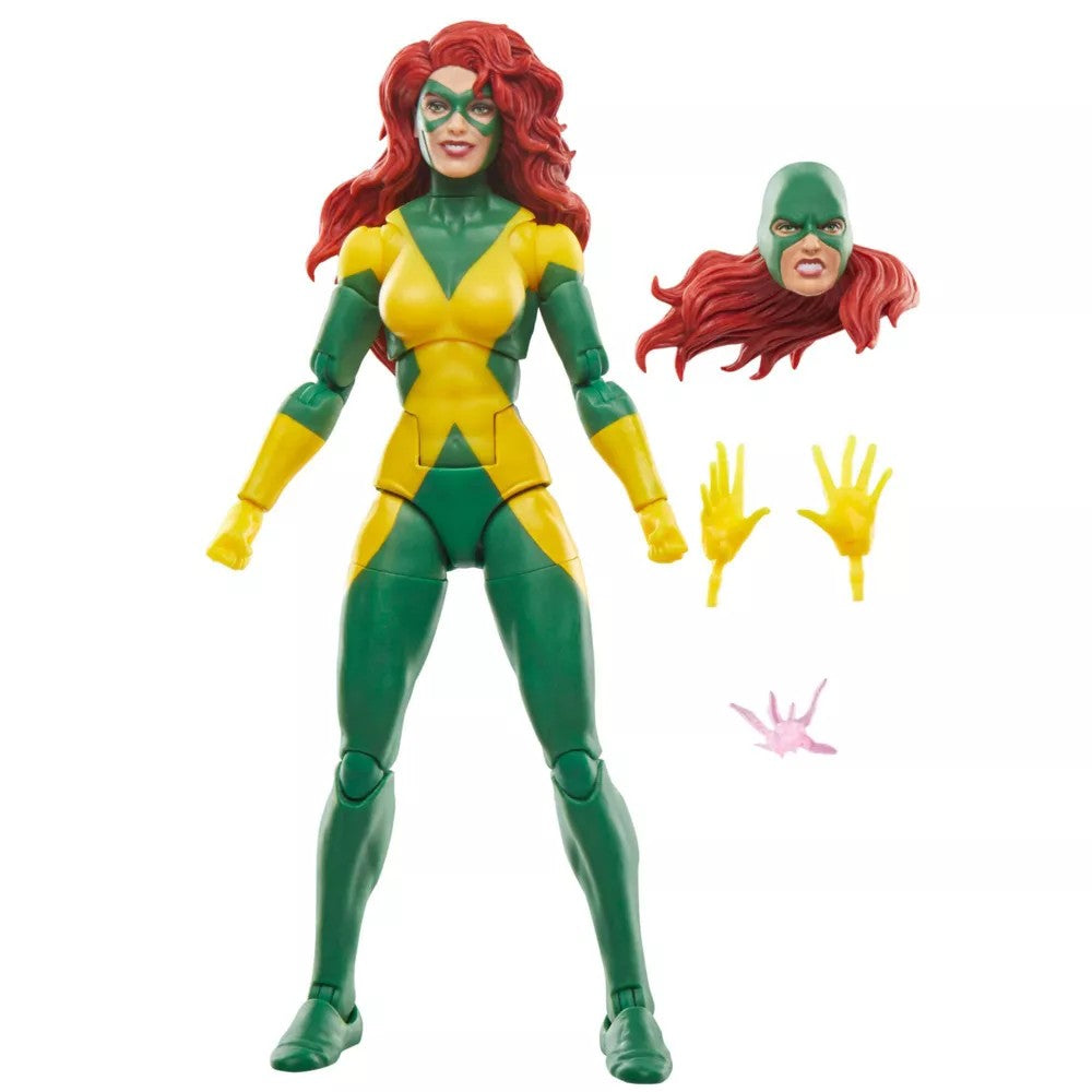 Marvel Legends Retro 6 Inch Action Figure Exclusive - Jean Grey (X-Factor) (Open Box Damaged Packaging)