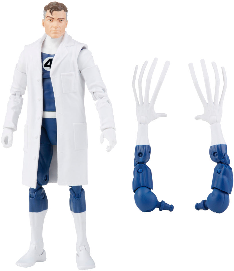 Marvel Legends Retro 6 Inch Action Figure Fantastic Four - Mr. Fantastic