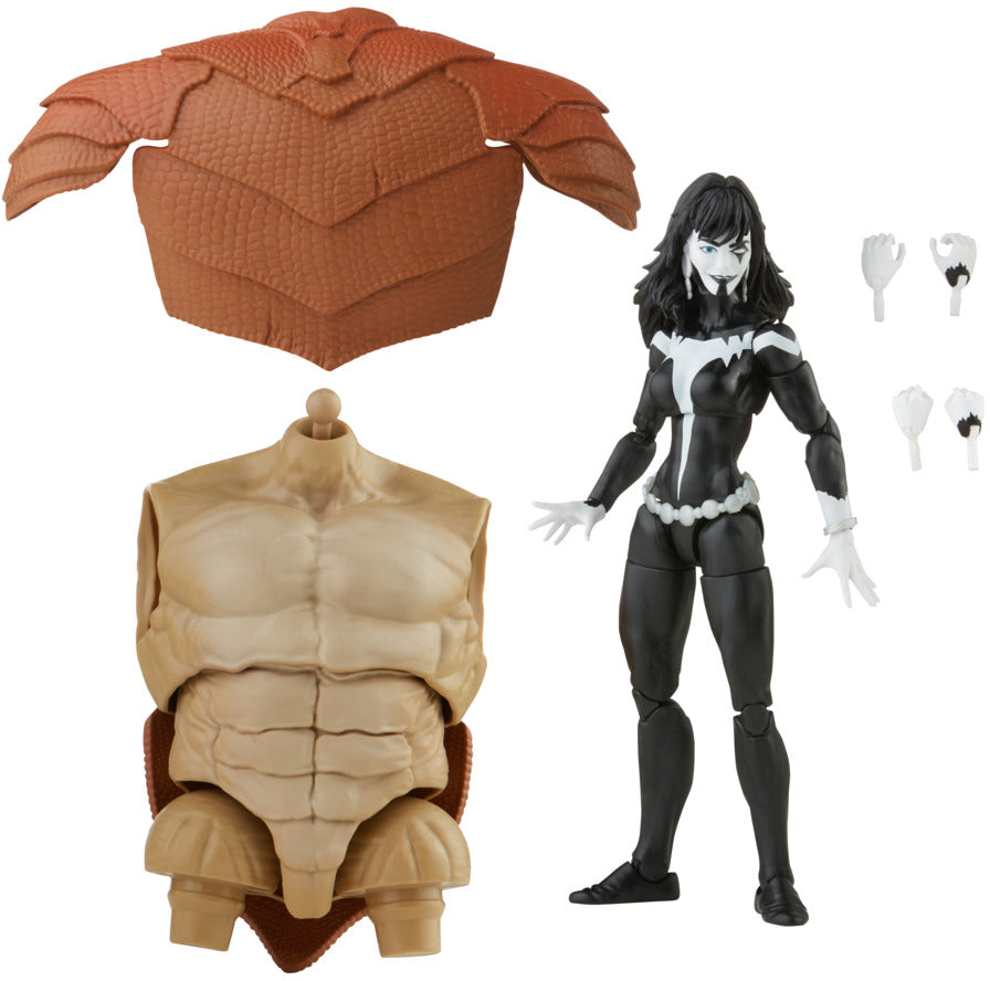 Marvel Legends Spider-Man 6 Inch Action Figure BAF Armadillo - Shriek