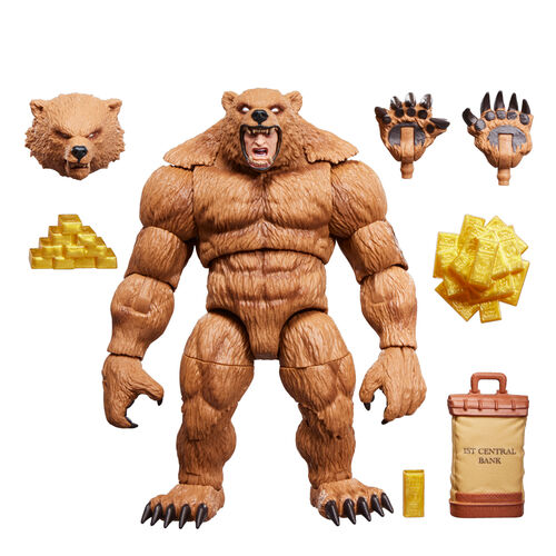 Marvel Legends Spider-Man 7 Inch Action Figure Deluxe - Grizzly
