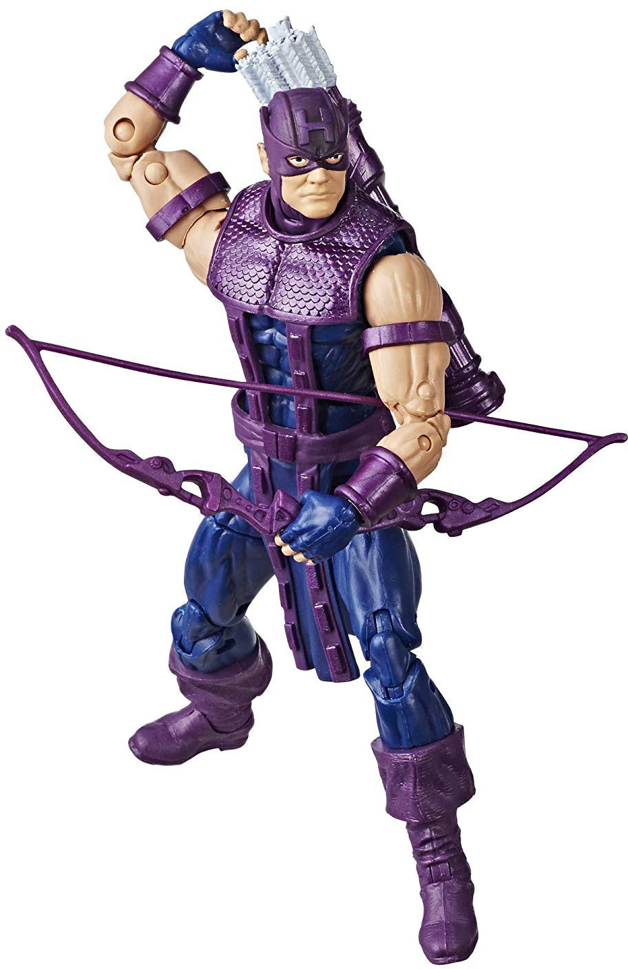 Marvel Legends Retro 6 Inch Action Figure Wave 2 - Hawkeye (Shelf Wear Packaging)