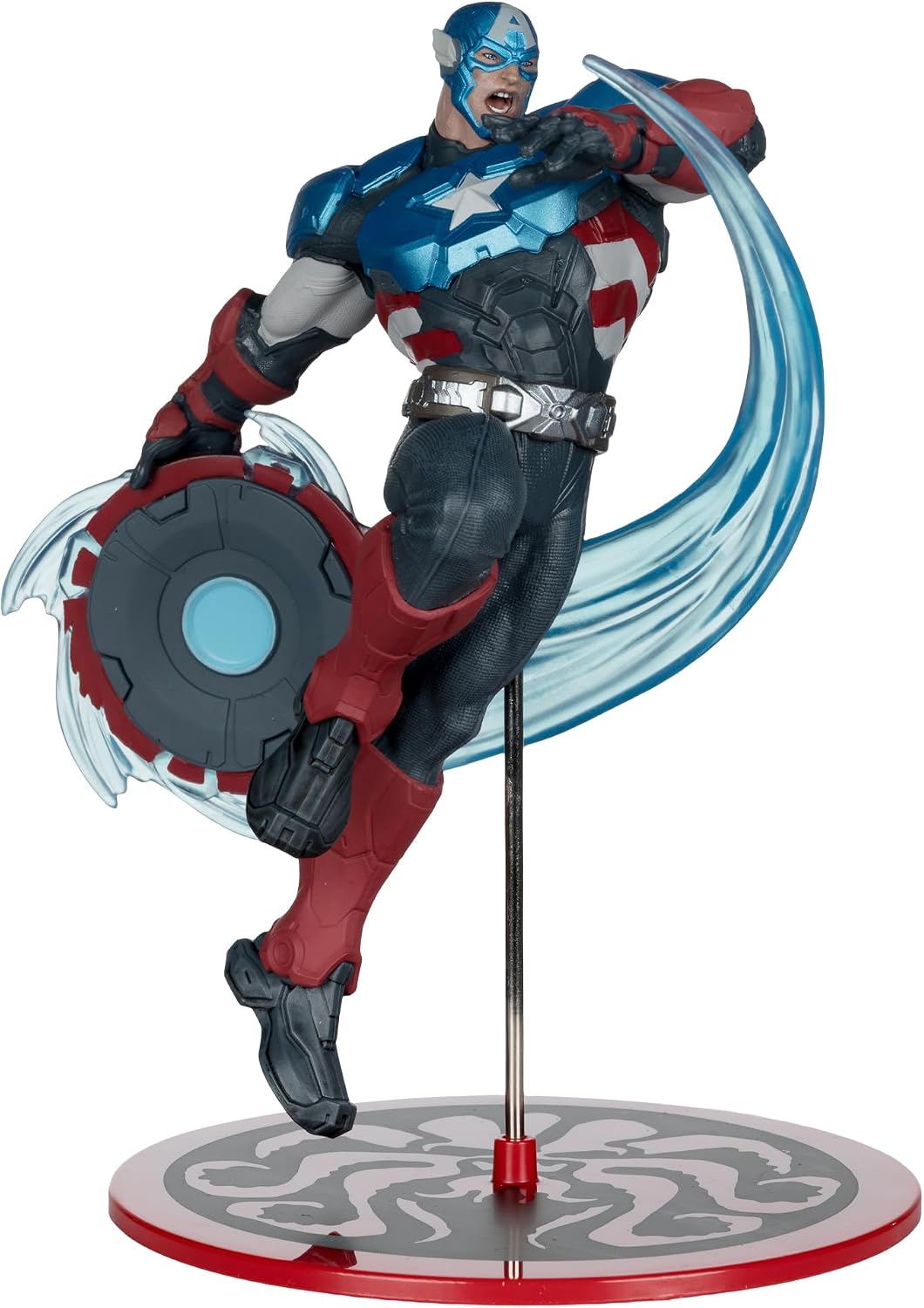 Marvel Rivals 7 Inch Statue Figure 1/10 Scale - Captain America