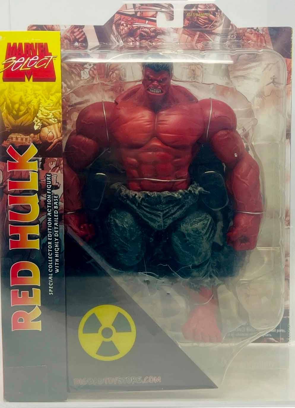 Marvel Select 8 Inch Action Figure Exclusive - Red Hulk (BBTS) (Non Mint Packaging)