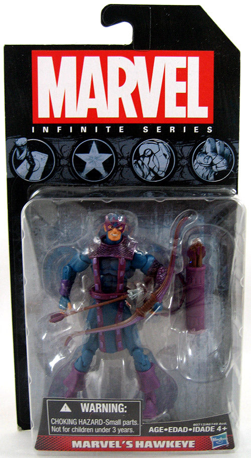 Marvel Universe Avengers Infinite 3.75 Inch Action Figure (2015 Wave 1) - Hawkeye (Shelf Wear Packaging)