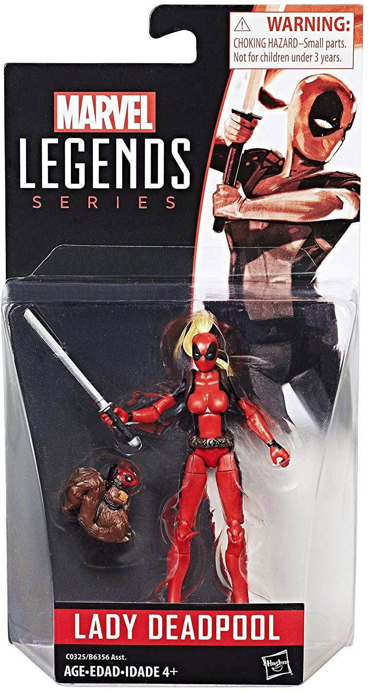 Marvel Universe Infinite 3.75 Inch Action Figure - Lady Deadpool (Shelf Wear Packaging)