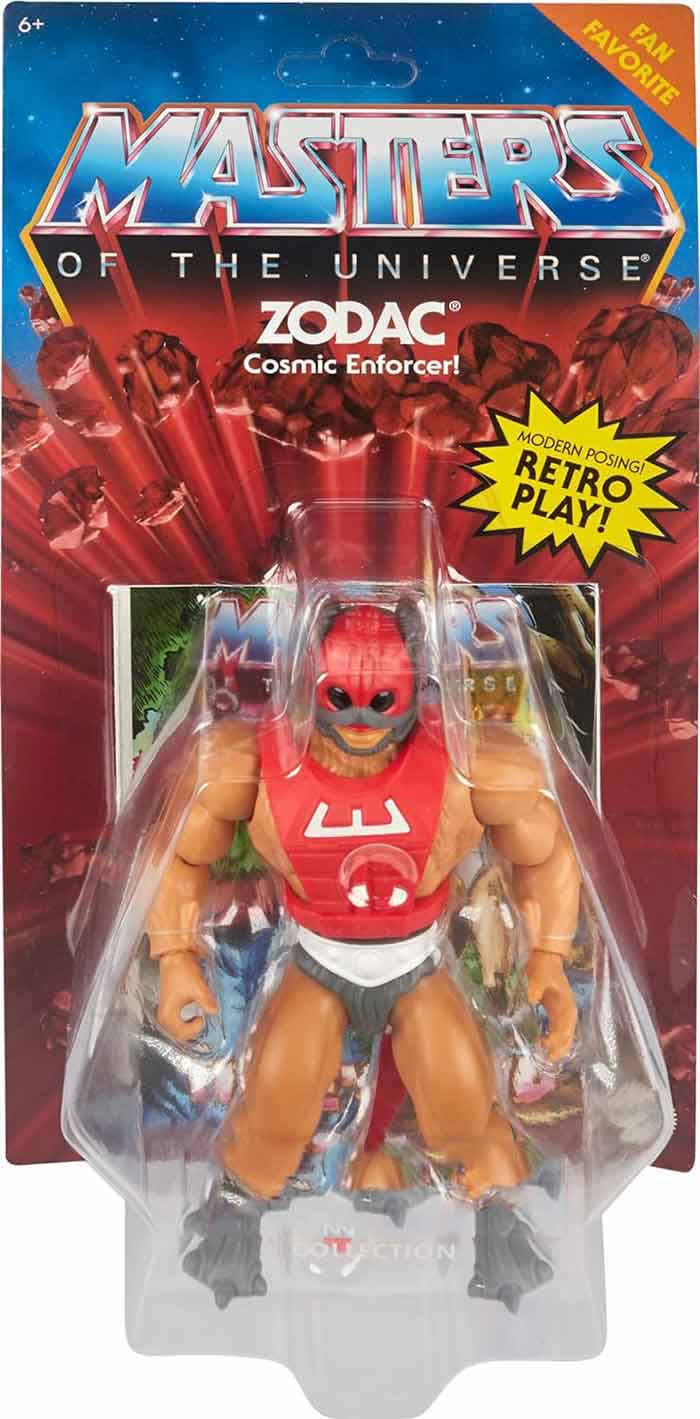 Masters Of The Universe Origins 5 Inch Action Figure Wave 17 - Zodac (Sub-Standard Packaging)