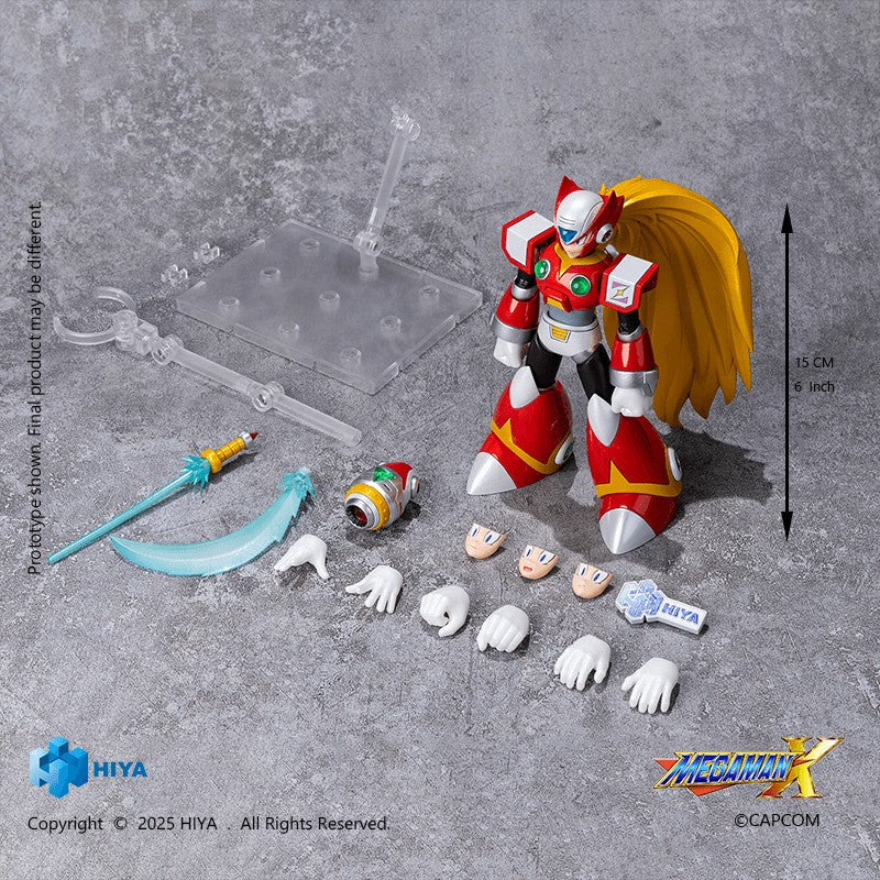 MegaMan X 6 Inch Action Figure Exquisite Basic - Zero (Pre-Order Ships August 2026)