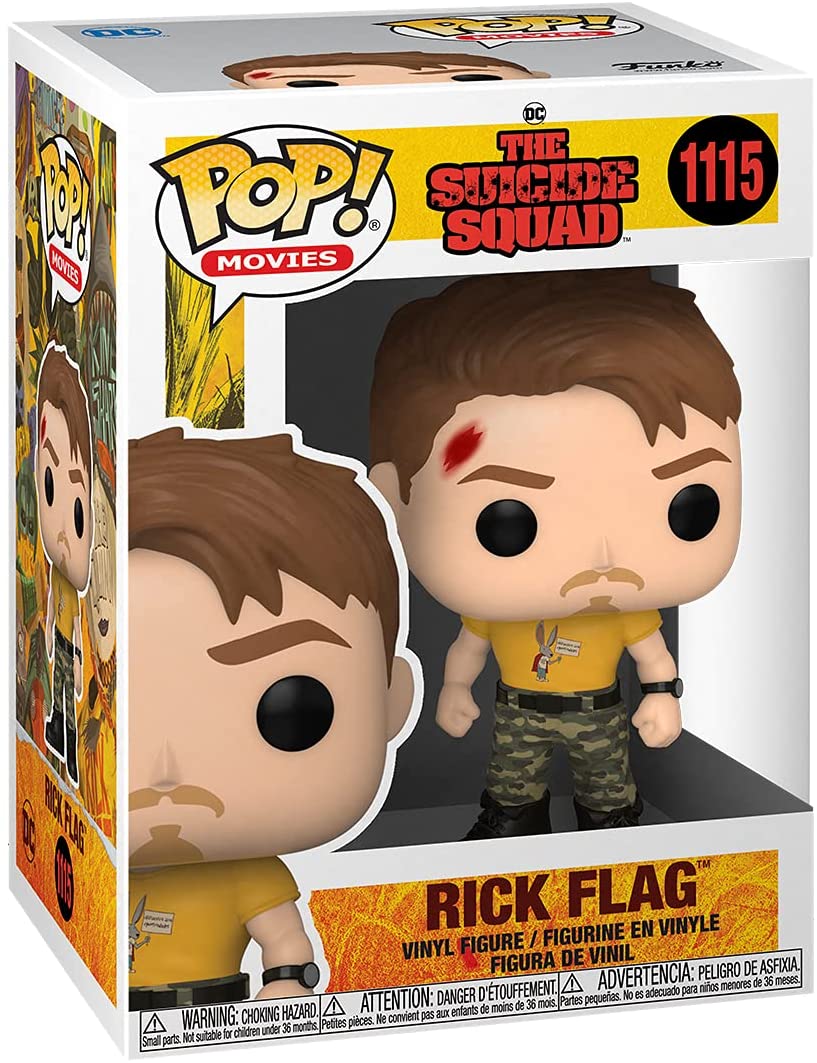 Pop DC Heroes The Suicide Squad 3.75 Inch Action Figure - Rick Flag #1115
