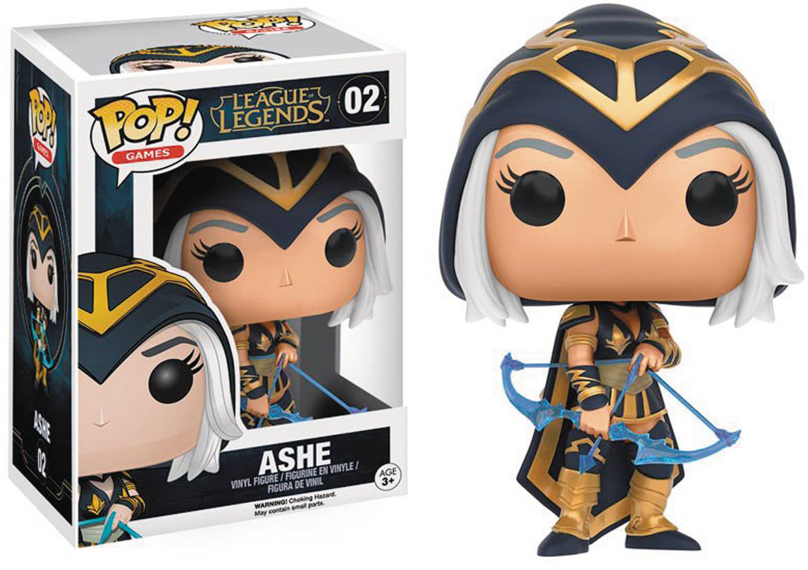Pop Games 3.75 Inch Action Figure League Of Legends - Ashe #02 (Shelf Wear Packaging)