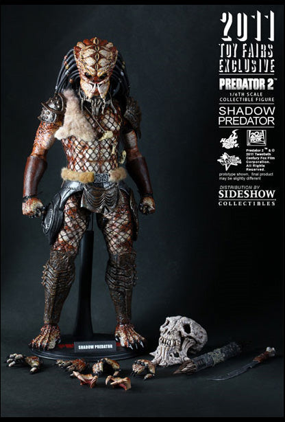 Predator 2 Movie 12 Inch Doll Figure Exclusive - Shadow Predator (Previously Opened Box)