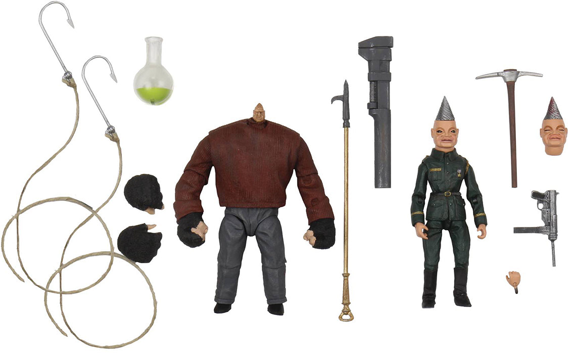 Puppet Master 4 Inch Action Figure Ultimate 2-Pack - Pinhead & Tunneler