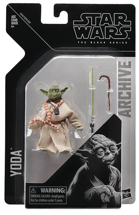 Star Wars Black Series 6 Inch Action Figure Archive - Yoda (Shelf Wear Packaging)