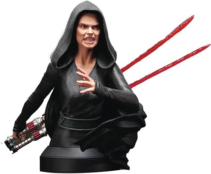 Star Wars Collectible 7 Inch Bust Statue 1/6 Scale Exclusive - Dark Rey NYCC 2021 (Sub-Standard Packaging)