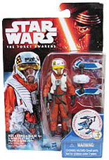 Star Wars The Force Awakens 3.75 Inch Action Figure Snow and Desert Wave 2 - X-Wing Pilot Asty (Shelf Wear Packaging)