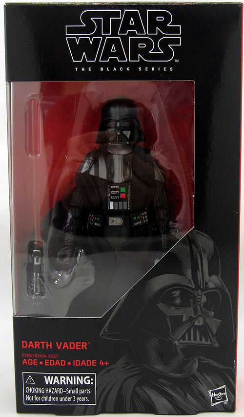 Star Wars The Black Series 6 Inch Action Figure (2017 Wave 3) - Darth Vader (Refresh) #43 (Shelf Wear Packaging)