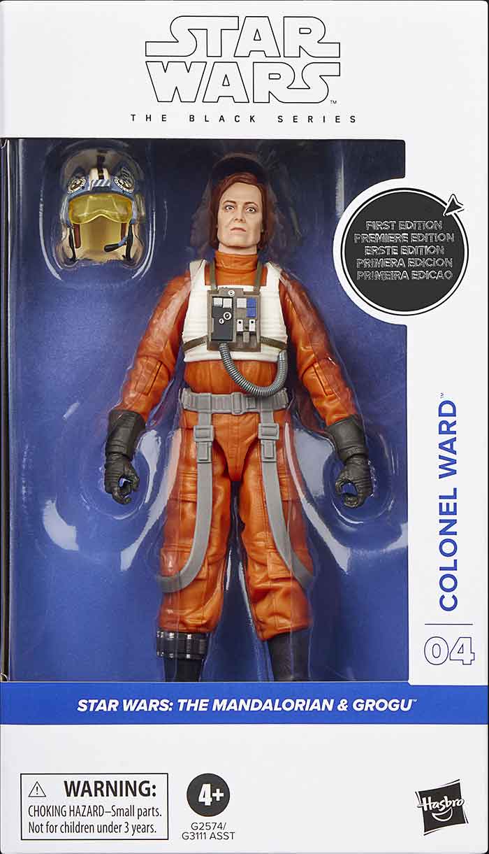Star Wars The Black Series 6 Inch Action Figure (2026 Wave 1) White Box - Colonel Ward #04