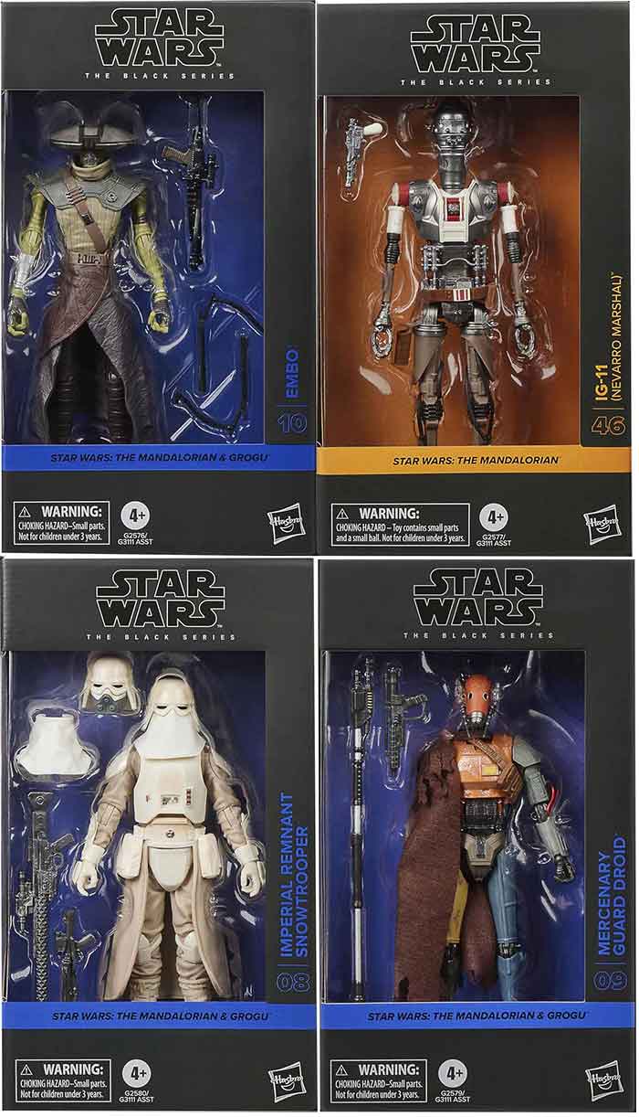 Star Wars The Black Series 6 Inch Action Figure (2026 Wave 2B) - Set of 4