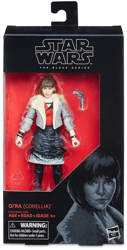Star Wars The Black Series 6 Inch Action Figure B3834AS6A - Qi'Ra (Corellia) #66 (Sub-Standard Packaging)