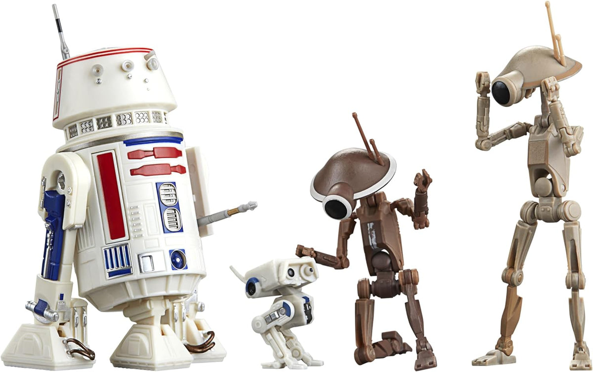 Star Wars The Black Series 6 Inch Scale Action Figure Exclusive - R5-D5, BD-72 & Pit Droids