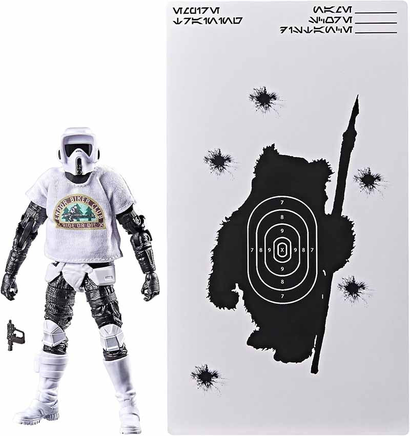 Star Wars The Black Series 6 Inch Action Figure Exclusive - Scout Trooper May the 4th Be With You