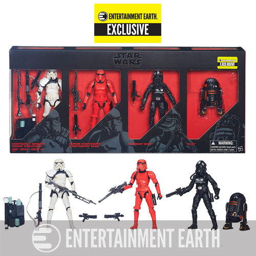Star Wars The Force Awakens 6 Inch Action Figure The Black Series - Imperial Forces Box Set Exclusive (Shelf Wear Packaging)