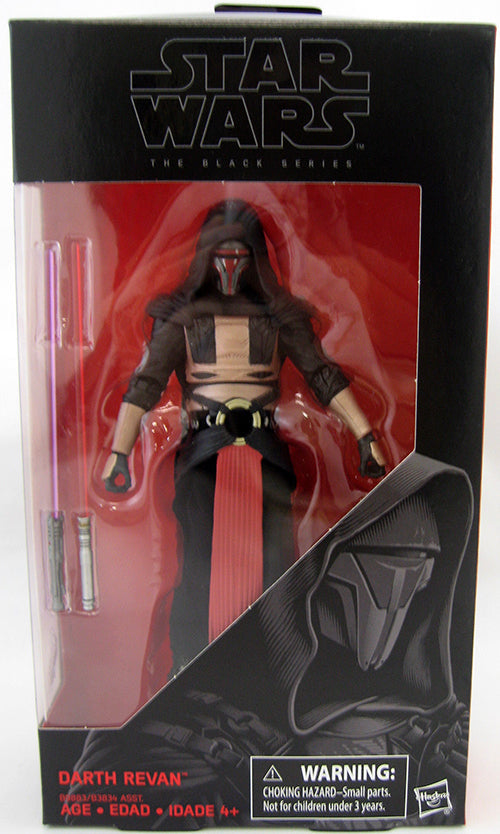 Star Wars The Force Awakens 6 Inch Action Figure The Black Series Wave 9 - Darth Revan #34 (Shelf Wear Packaging)