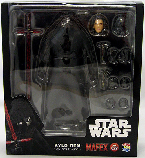 Star Wars The Force Awakens 6 Inch Action Figure Mafex Series - Kylo Ren #27 (Shelf Wear Packaging)