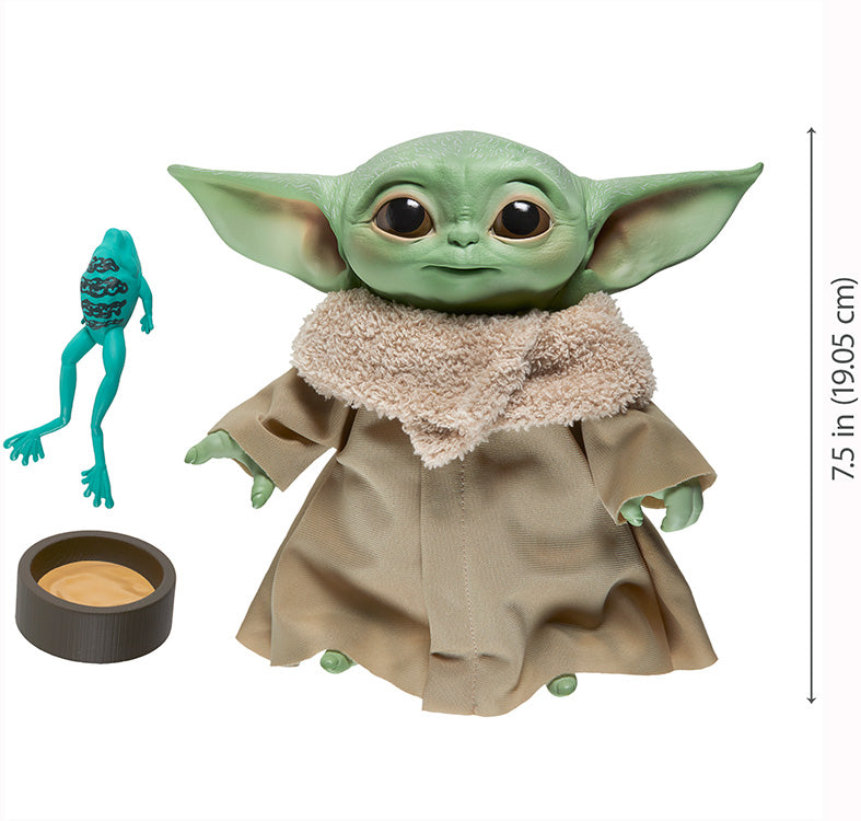 Star Wars The Mandalorian 7 Inch Plush Figure Star Wars Collection Series - The Child (Baby Yoda) Electronic Plush (Sub-Standard Packaging)