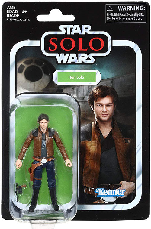 Star Wars The Vintage Collection 3.75 Inch Action Figure (2018 Wave 3) - Han Solo VC124 (Shelf Wear Packaging)