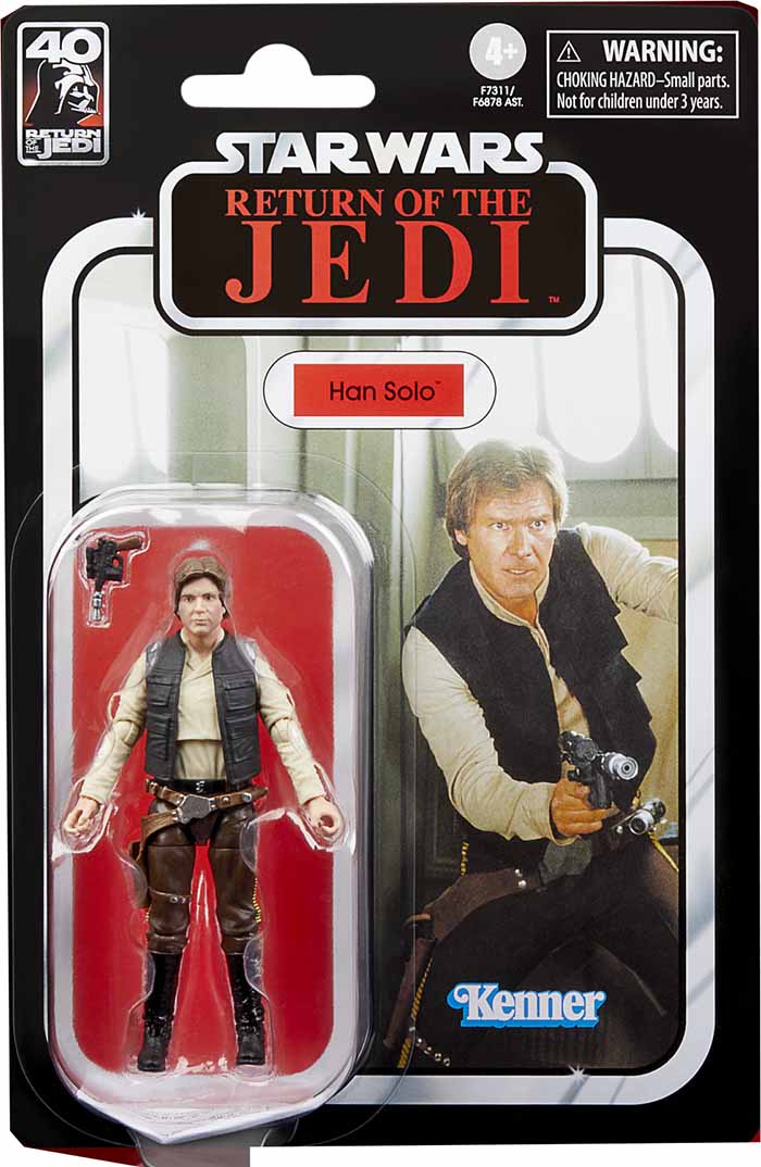 Star Wars The Vintage Collection 3.75 Inch Action Figure (2023 Wave 1B) - Han Solo VC281 (Non Mint Packaging)