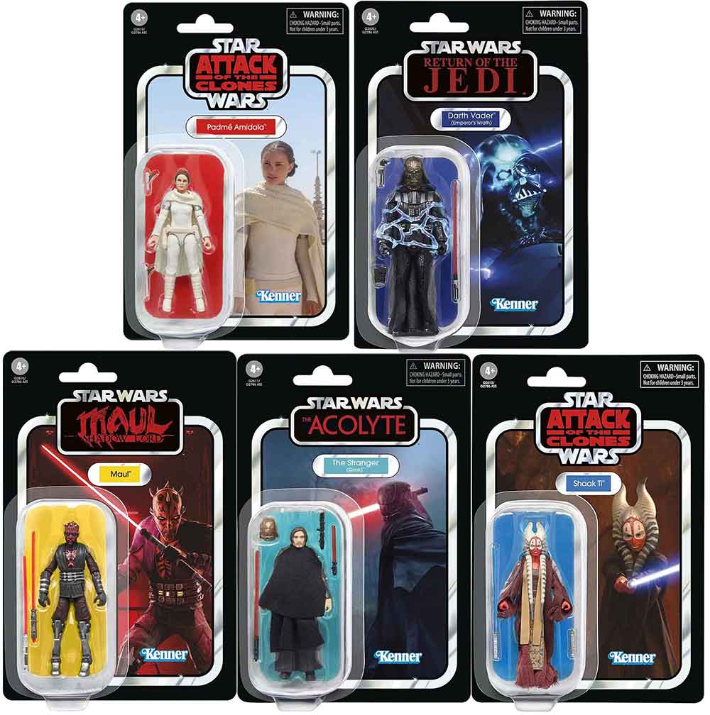 Star Wars The Vintage Collection 3.75 Inch Action Figure (2026 Wave 1A) - Set of 5 (VC382 to VC385 & VC201)