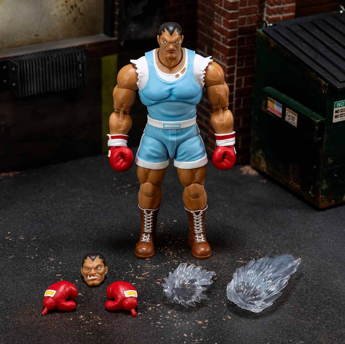 Street Fighter 2 The Final Challengers 6 Inch Action Figure Deluxe - Balrog