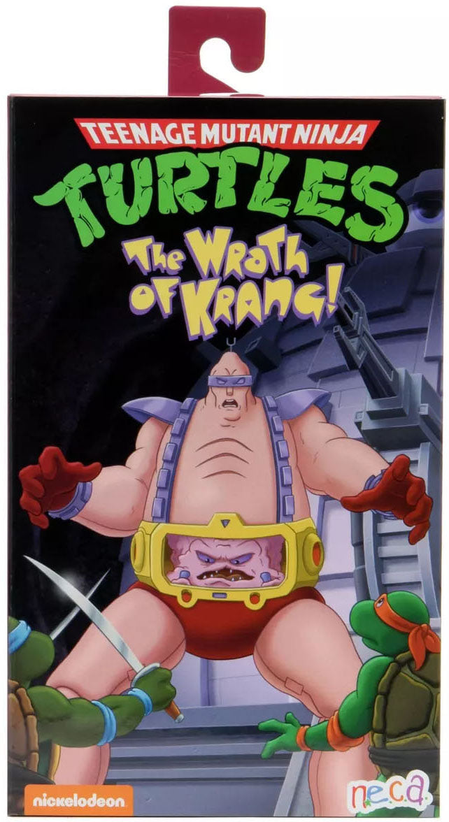 Teenage Mutant Ninja Turtles 1980 Cartoon 9 Inch Action Figure Ultimate Series - Krang (Shelf Wear Packaging)